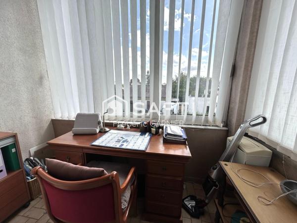 Maison 3 pièces de 76 m², 2 chambres, bureau