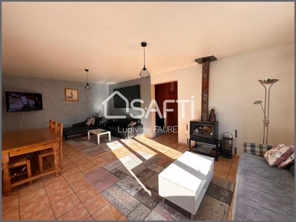 Maison 7 pièces avec terrain constructible