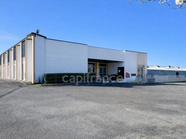 Site industriel et logistique de 6 650 m² sur 5,1 ha - Accès N10 - Chevanceaux (17)