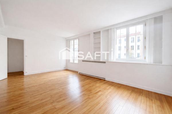 76 m² - 2 chambres - ascenseur - calme - charme ancien.