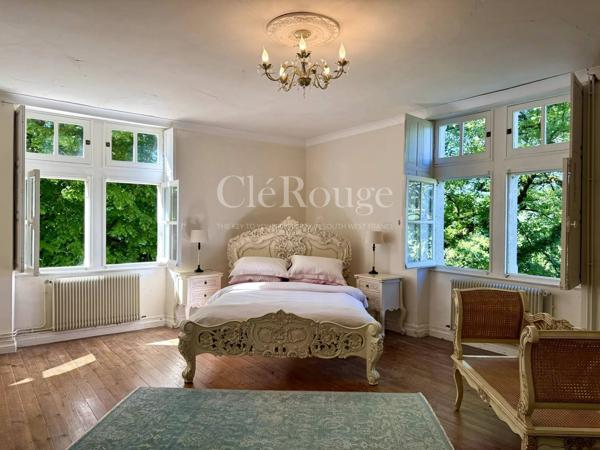 Près de Bergerac - Magnifique château de 5/6 chambres, sur un terrain de 1,6 hectare