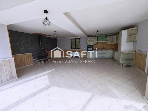 Maison avec possibilité bâtiment+terrain