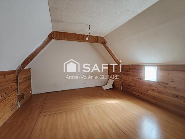 Maison avec possibilité bâtiment+terrain