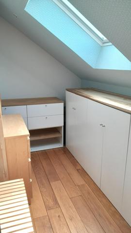 Gare + Tramway à 1 min à pied, 5 p, 4 chambres, double garage, jardin clos sans vis à vis.