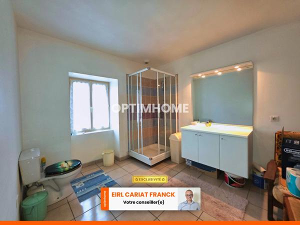 MAISON DE 117 M² AVEC DÉPENDANCES, L’ENSEMBLE SUR 1050 M² DE TERRAIN CLOS