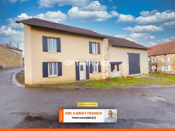 MAISON DE 117 M² AVEC DÉPENDANCES, L’ENSEMBLE SUR 1050 M² DE TERRAIN CLOS