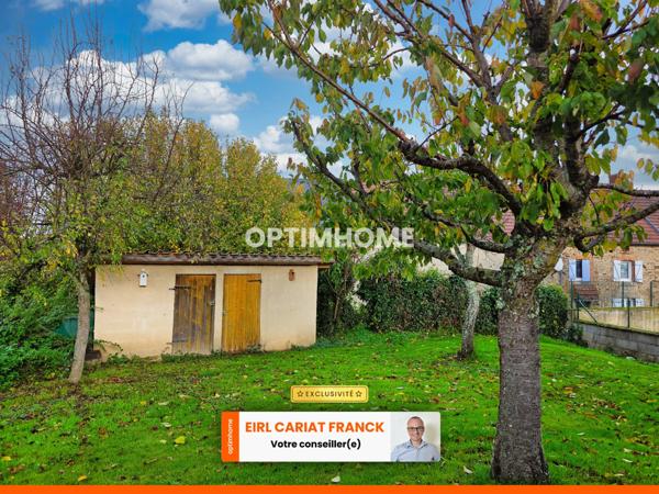 MAISON DE 117 M² AVEC DÉPENDANCES, L’ENSEMBLE SUR 1050 M² DE TERRAIN CLOS