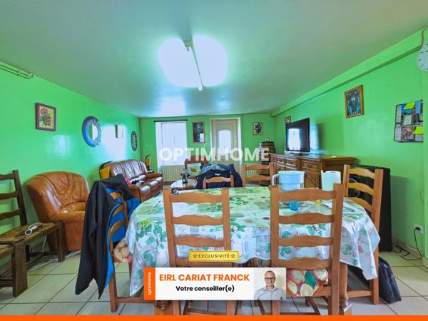 MAISON DE 117 M² AVEC DÉPENDANCES, L’ENSEMBLE SUR 1050 M² DE TERRAIN CLOS