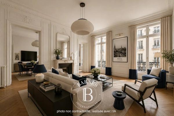 Paris 17ème, Appartement 3 Chambres -  201 m² à vendre