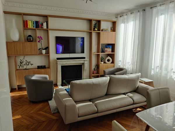 Appartement 4 pièces meublé 87m² + parking