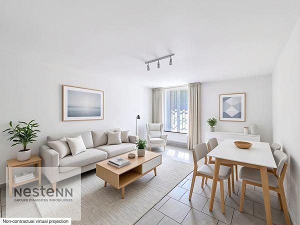 LEUVILLE-SUR-ORGE - Charmant 2 pièces de 46 m² avec cave et parking, dans une résidence calme
