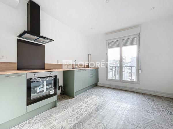 Location appartement Vitry-le-François - 2 pièce(s) - 58 m² - 570 €/mois