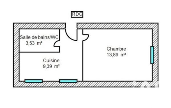Studio à vendre 26 m² Coulommiers