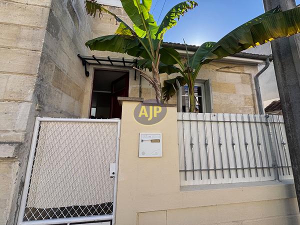 Location maison Bordeaux : 1 200 € - AJP Immobilier Bordeaux Nansouty