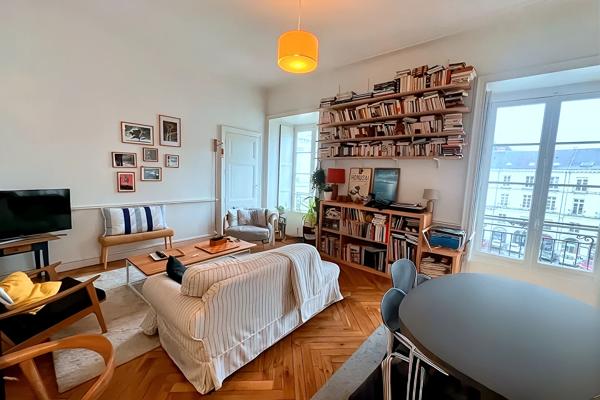 NANTES SAINT-CLEMENT/COULMIERS A VENDRE TYPE 2 FONCTIONNEL AU CALME AVEC BALCON