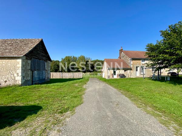 Longère rénovée à vendre - 137m2 - 4 chambres - Campagne de Mayet (72360)