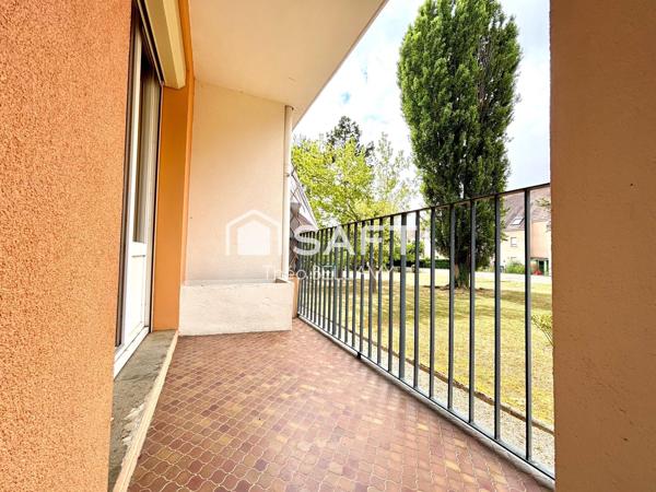 Appartement T3 entre calme et praticité