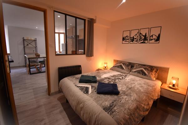 Charmant appartement T2 à la location meublée, moderne et chaleureux avec casier de rangement