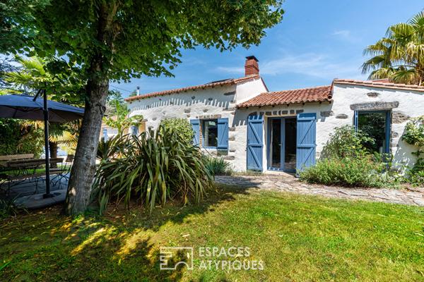 Longère familiale avec piscine – Saint Etienne de Montluc