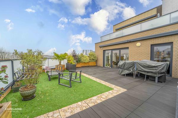 Lesquin (59810) Appartement récent avec terrasse et garage à Lesquin