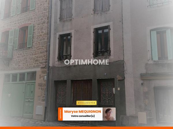 Maison à vendre 8 pièces OLLIERGUES (63)