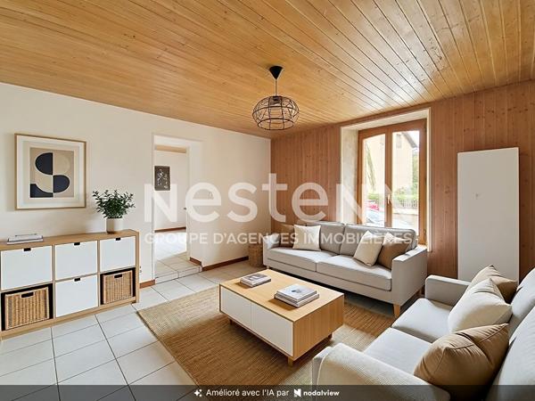 PROCHE CENTRE-VILLE : Appartement 4 pièces à vendre à Pontarlier