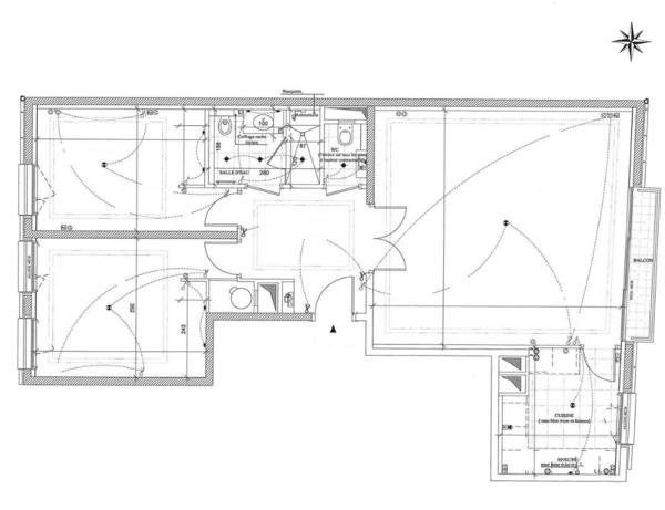 VANEAU / SEVRES 3 PIECES 92m² 2 PARKINGS