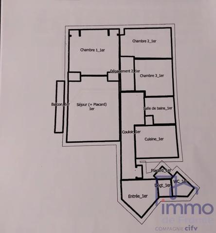 Appartement à vendre au Puy-en-Velay (43000)