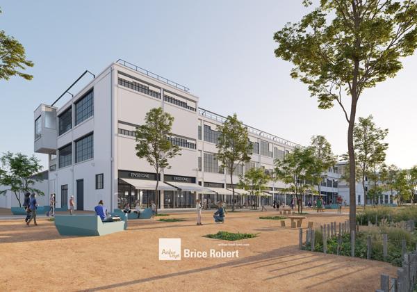 Bureaux neufs à vendre ou louer à Vaulx-en-Velin avec espaces modulables