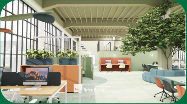 Bureaux neufs à vendre ou louer à Vaulx-en-Velin avec espaces modulables