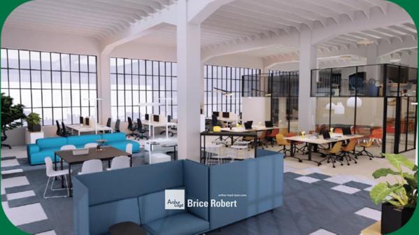Bureaux neufs à vendre ou louer à Vaulx-en-Velin avec espaces modulables