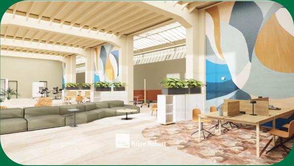Bureaux neufs à vendre ou louer à Vaulx-en-Velin avec espaces modulables