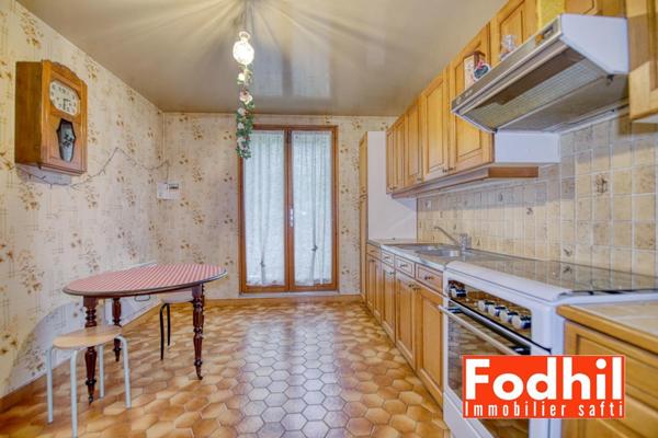 Maison familiale 5 pièces – 96 m² – 3 chambres – Sous-sol total – Grand jardin