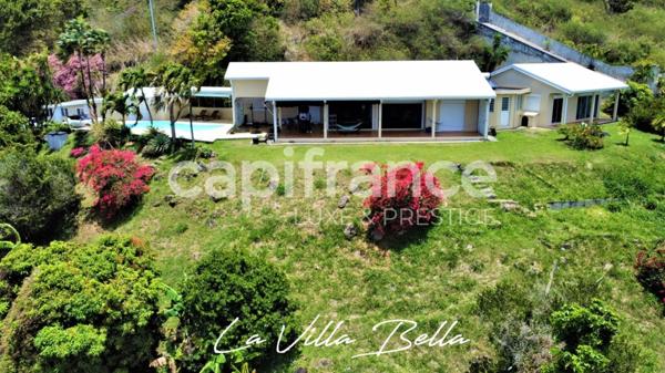 ❤️ Coup de cœur ❤️ À vendre à CASE PILOTE somptueuse Villa P5 de 231.36 m² sur 3812 m² de terrain