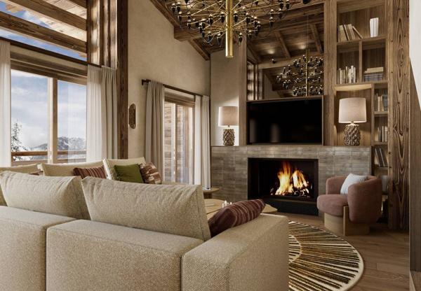 Vente Duplex de luxe Megève 6 Pièces 155 m²