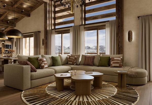 Vente Duplex de luxe Megève 6 Pièces 155 m²