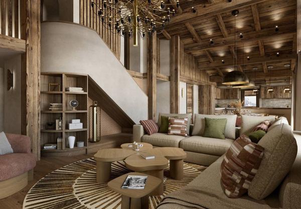 Vente Duplex de luxe Megève 6 Pièces 155 m²