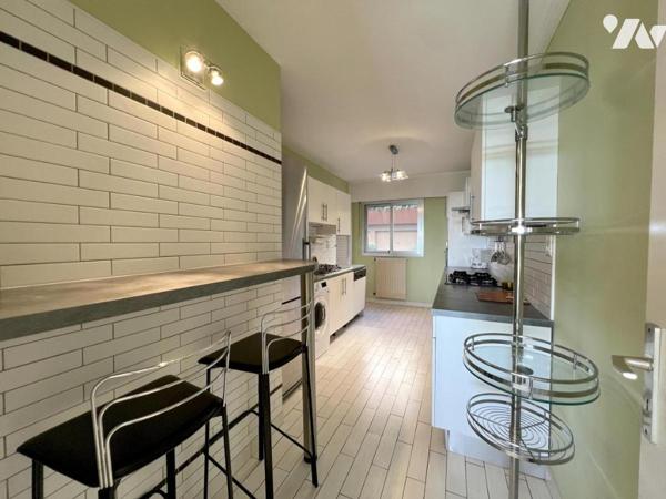 GRASSE, Rés. EMERAUDE, 52 av. Riou Blanquet. 3p de 96,46m² + Cave + Garage double en sus