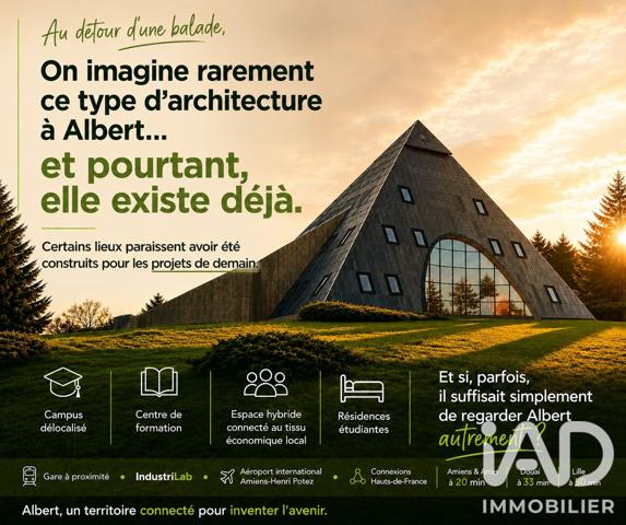 Murs commerciaux  à vendre 1 238,95 m² Albert