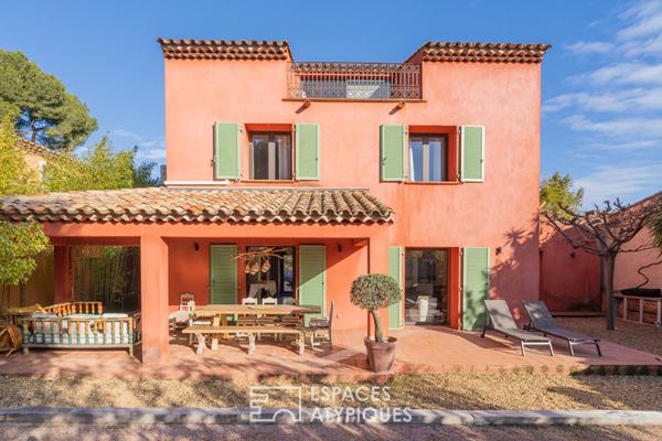 Maison d’architecte rénovée avec échappée mer