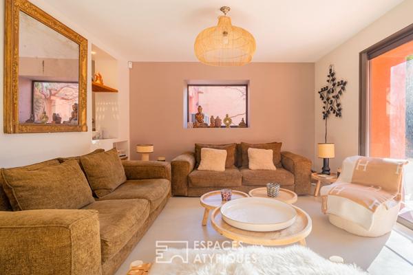 Maison d’architecte rénovée avec échappée mer