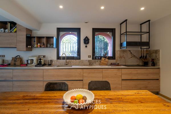 Maison d’architecte rénovée avec échappée mer