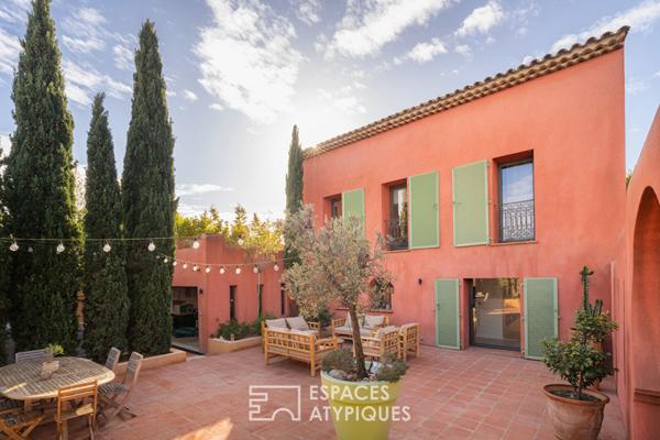 Maison d’architecte rénovée avec échappée mer