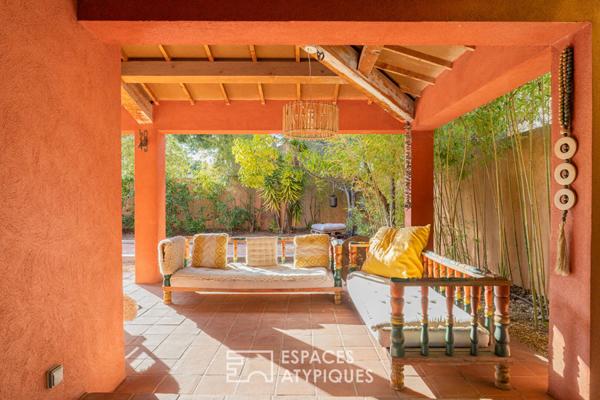 Maison d’architecte rénovée avec échappée mer