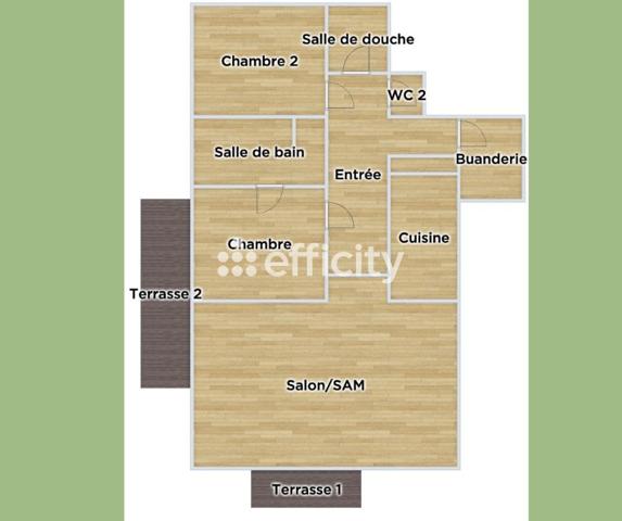 Appartement 4 pièces - 111 m²