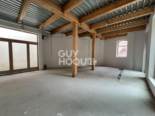OPPORTUNITE RARE - Atelier d'artiste à usage mixte 64,7 m2 !