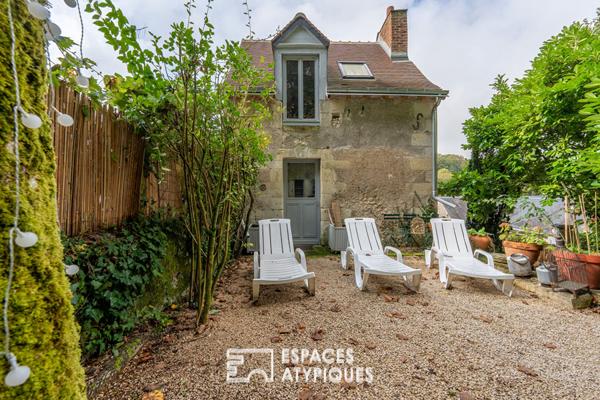 Habitation semi-troglodytique pleine de charme