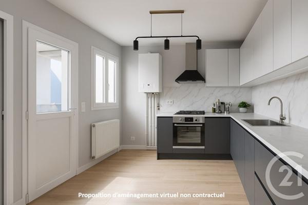 Appartement à vendre  3 pièces - 52,55 m2 ST MAUR DES FOSSES - 94