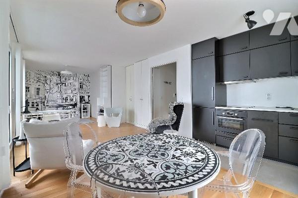 Appartement 2 pièces avec terrasse – Paris 13e – Quartier BNF / Rive Gauche