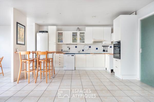 Loft de plain pied à réinterpréter